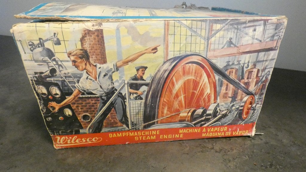 Wilesco stoommachine D8 [2071], Antiek en Kunst, Antiek | Speelgoed, Ophalen of Verzenden