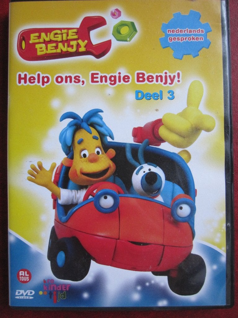 Engie Benjy 3 - Help ons, Engie Benjy, Animatie, Zo goed als nieuw, Alle leeftijden, Amerikaans