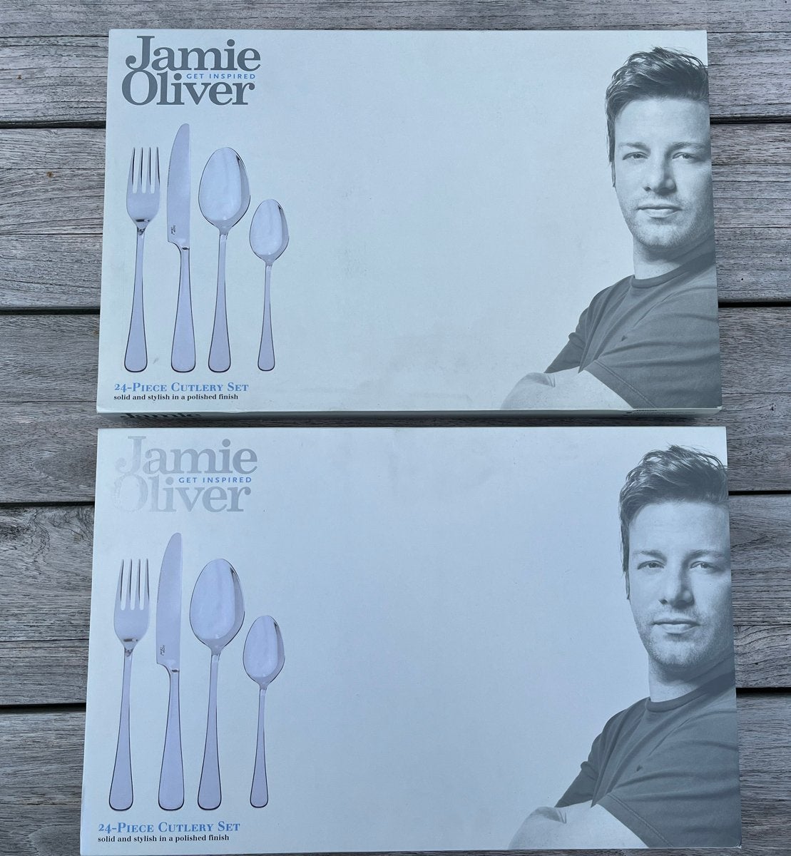 Jamie Oliver Bestekset 24-delig - nieuw - 2 sets, Huis en Inrichting, Keuken | Bestek, Bestekset, Nieuw, Ophalen of Verzenden