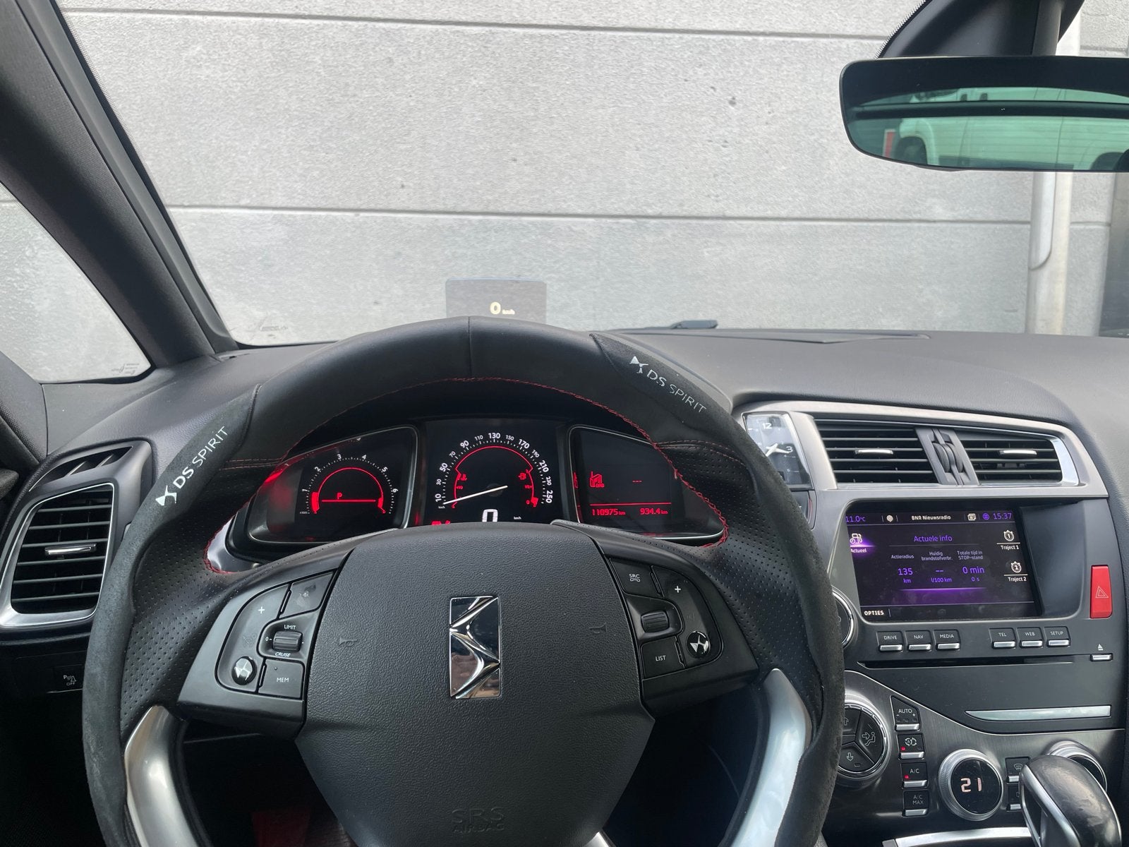 DS 5 1.6 Business chic classTHP 121KW AUT 2016 Blauw, Auto's, DS, 164 pk, Zwart, 4 cilinders, 1404 kg