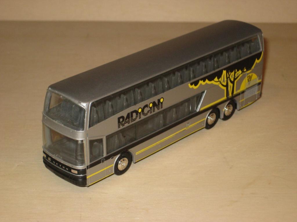 Setra autobussen 3 assig Herpa 1:87, Ophalen of Verzenden, Zo goed als nieuw, Bus of Vrachtwagen, Herpa