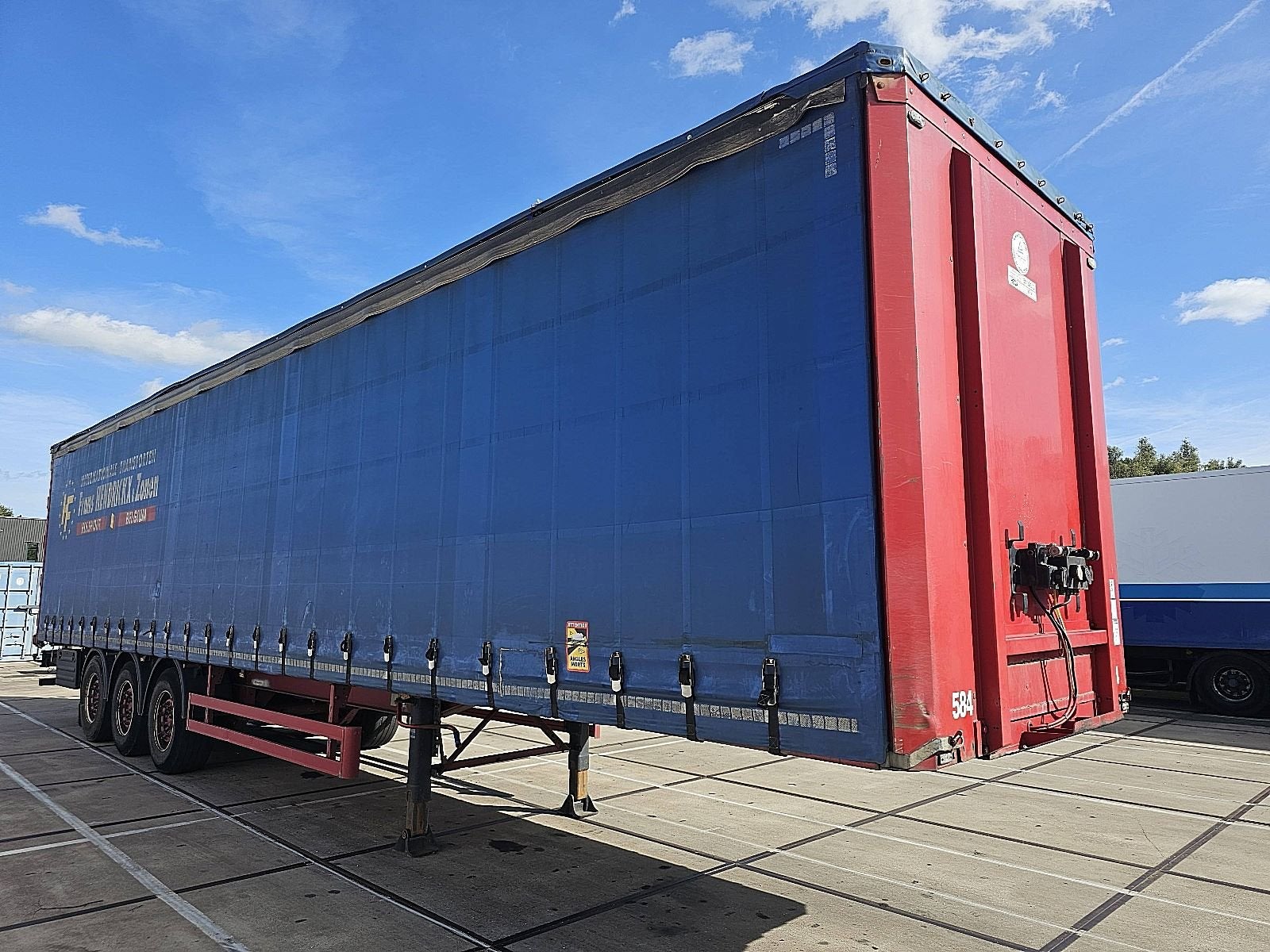 PACTON TXD339 disc brakes, Auto's, Overige kleuren, Bedrijf, Aanhangers en Opleggers, Te koop