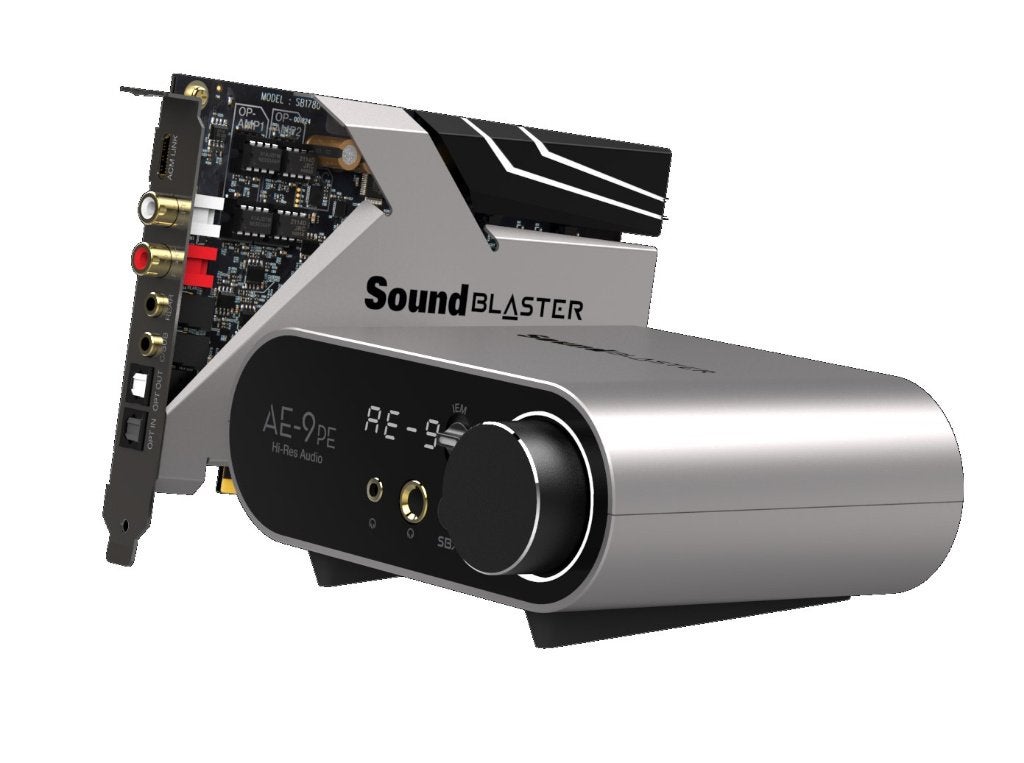 Creative Sound Blaster AE-9 PE Geluidskaart, Ophalen of Verzenden, Zo goed als nieuw, Extern, Creative Sound Blaster