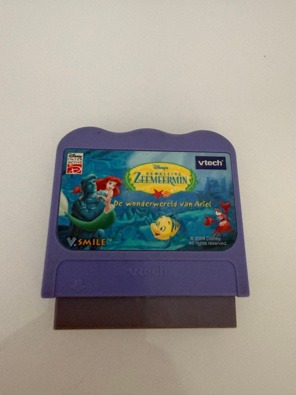 VTech V.Smile Disney De Kleine Zeemeermin spel, Kinderen en Baby's, Speelgoed | Vtech, Gebruikt, 2 tot 4 jaar, Ophalen of Verzenden