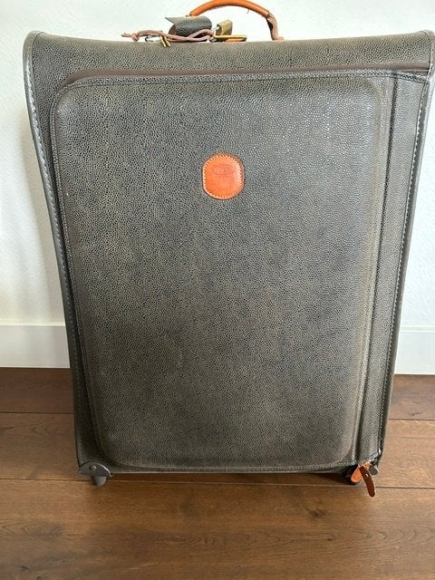 Bric's koffer, Gebruikt, 45 tot 55 cm, Leer, 70 cm of meer