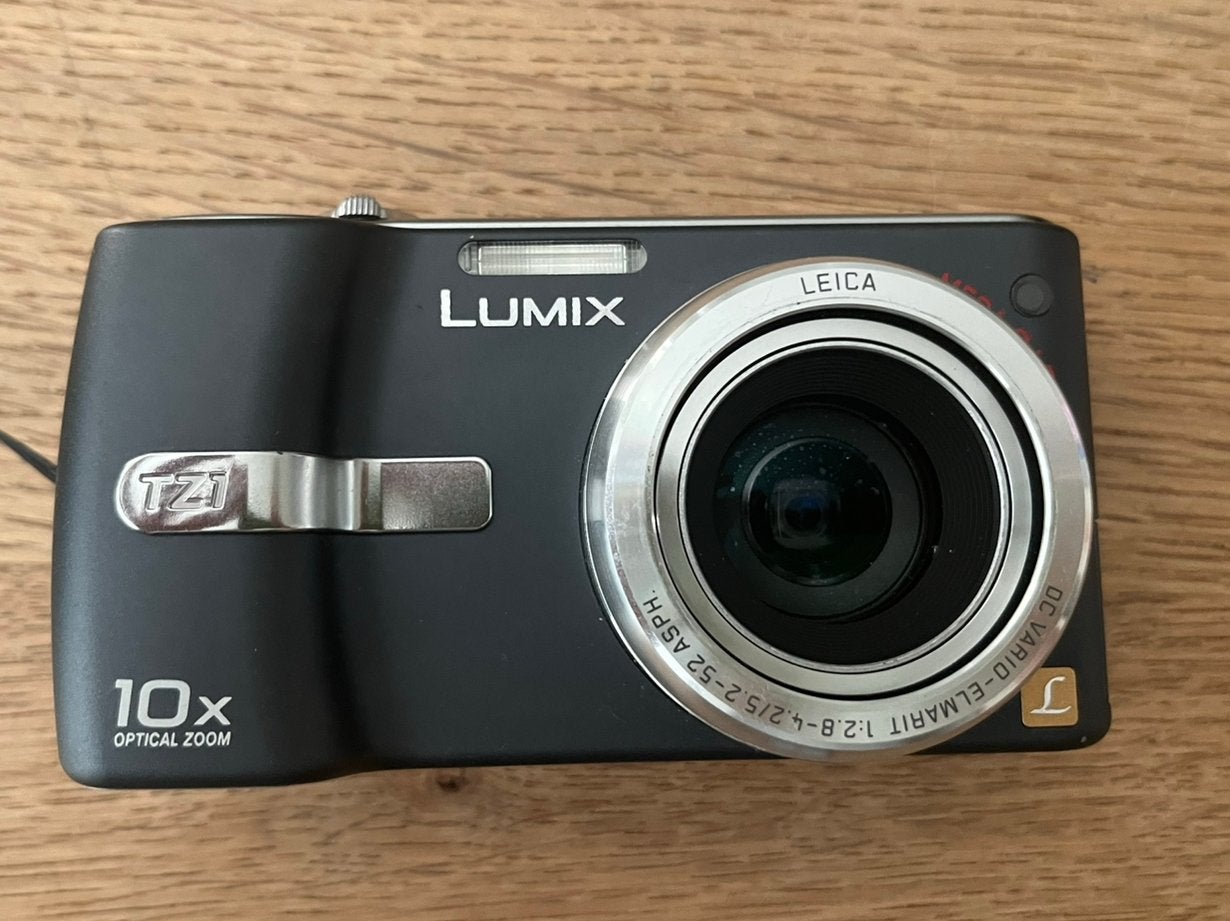 Panasonic DMC-TZ1 digitale camera met Leica lens, Ingebouwde flitser, Gebruikt, Panasonic, Lensdop