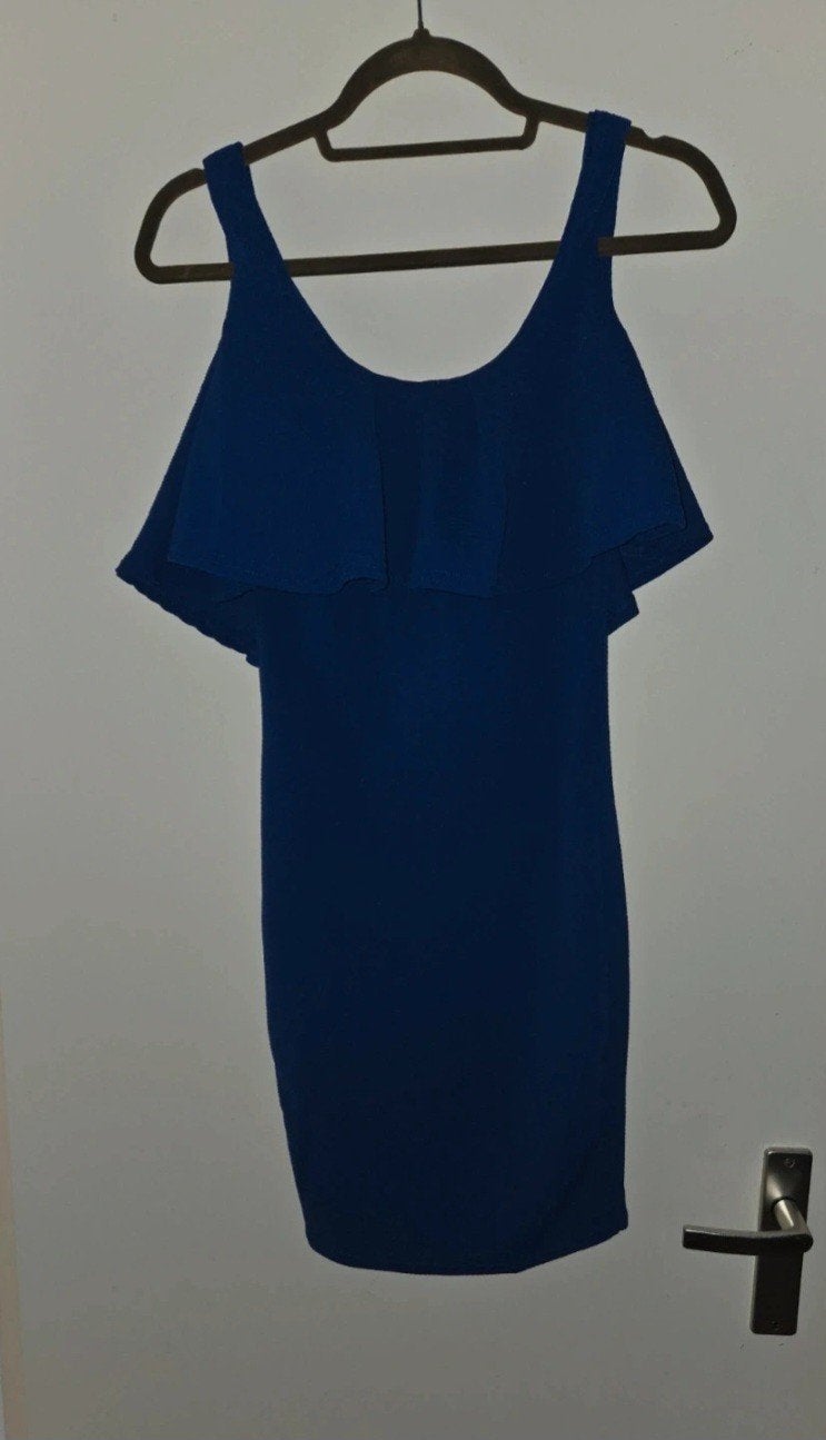 CLUB L Blauwe jurk maat L, Kleding | Dames, CLUB L, Blauw, Maat 42/44 (L), Ophalen of Verzenden