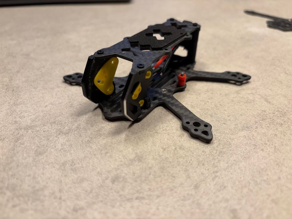 FPV drone frame, carbon fiber, Gebruikt, Overige merken, Ophalen of Verzenden, Racedrone