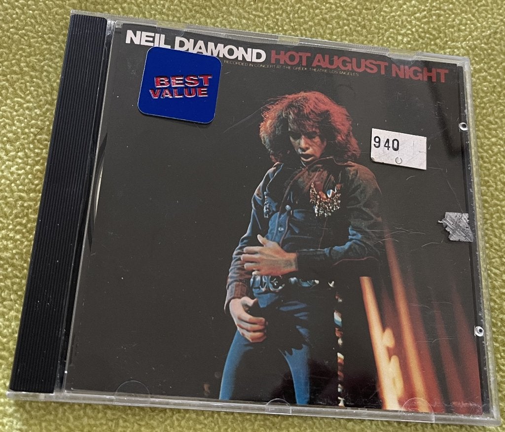 Neil Diamond - Hot august night, Rock, Eerste persing, Ophalen of Verzenden, Zo goed als nieuw