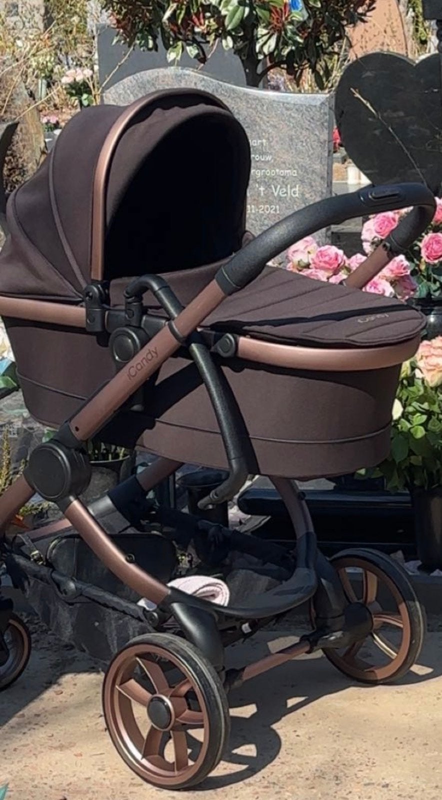 Icandy peach 7 2in 1, Ophalen, Zo goed als nieuw, Combiwagen, Overige merken