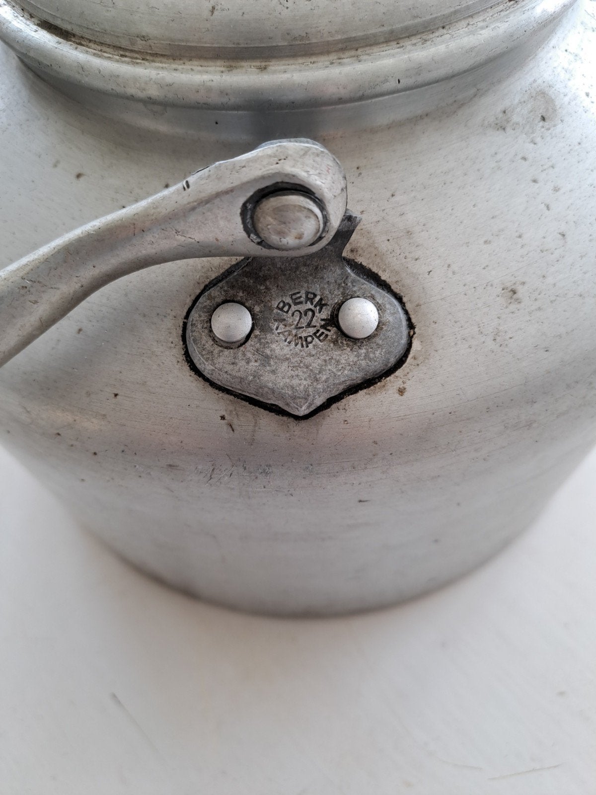 Vintage aluminium theepot / waterketel - BERG 22, Ophalen