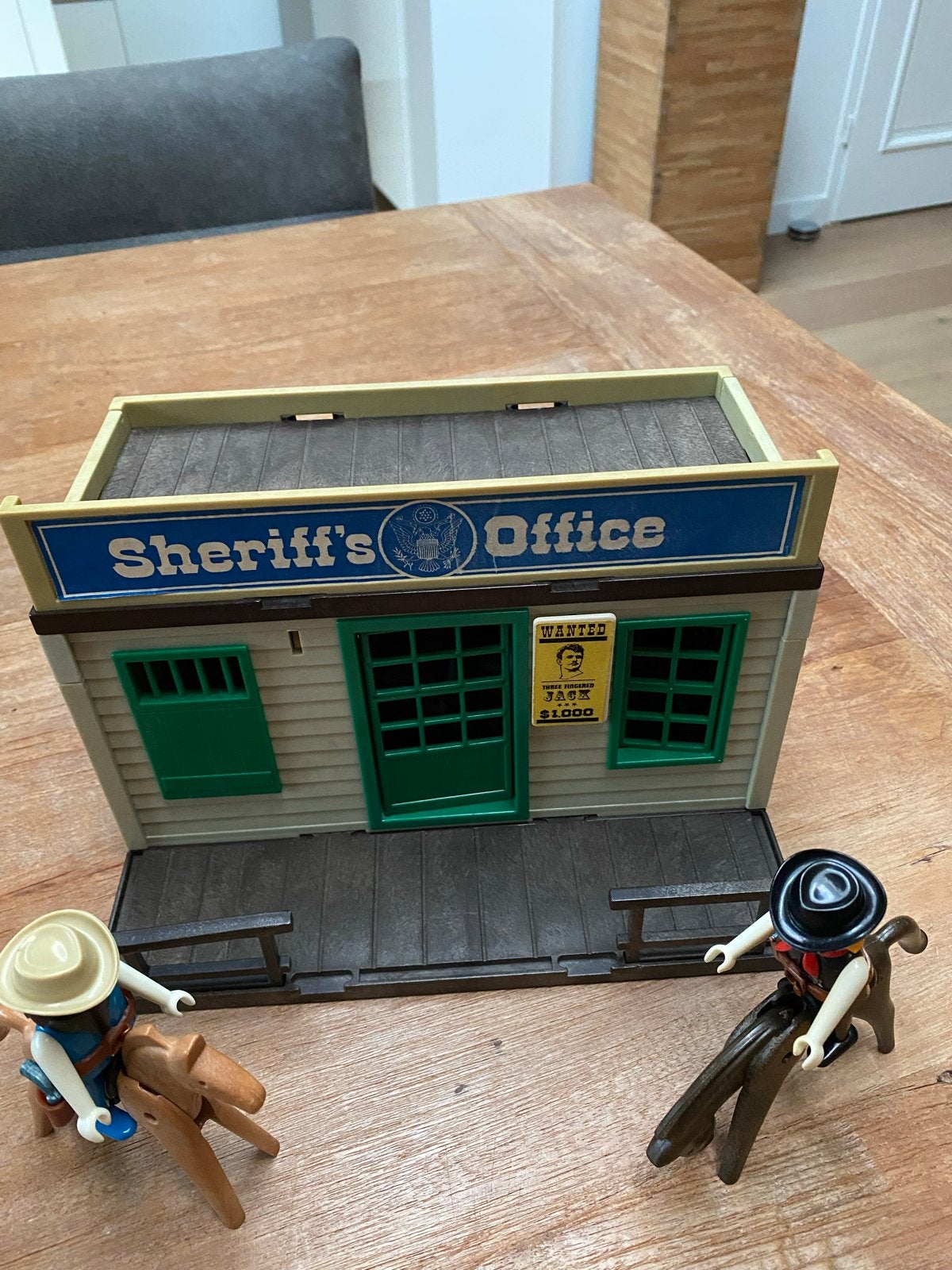 Playmobil Sheriff's Office (vintage), Gebruikt, Gebouw, Complete set, Historisch