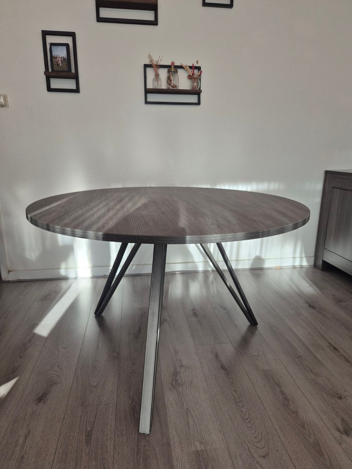 Eetkamer tafel rond 120cm, Huis en Inrichting, Ophalen