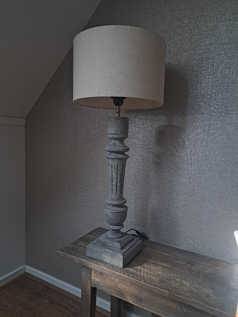 Lamp met kap, Ophalen, Zo goed als nieuw, Overige materialen, 75 cm of meer