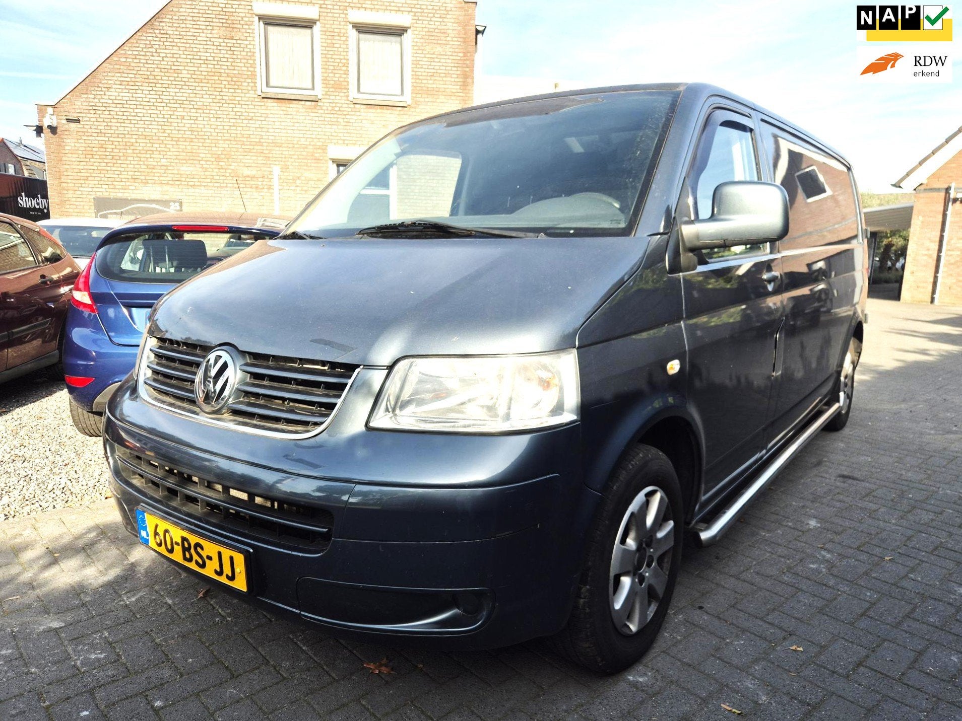 Volkswagen Transporter 2.5 TDI 340 Navi Cruise Trekhaak, Auto's, Voorwielaandrijving, Stof, Gebruikt, Volkswagen