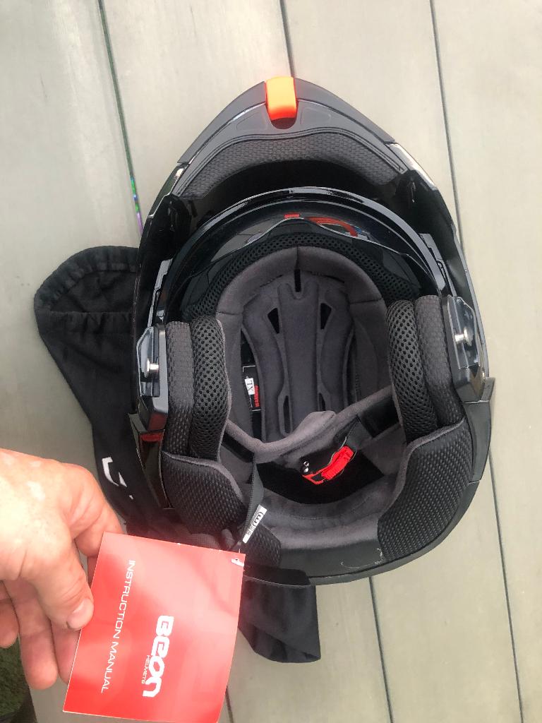 beon motorhelm M, Motoren, Kleding | Motorhelmen, M, Systeemhelm, Kinderen, Ophalen of Verzenden