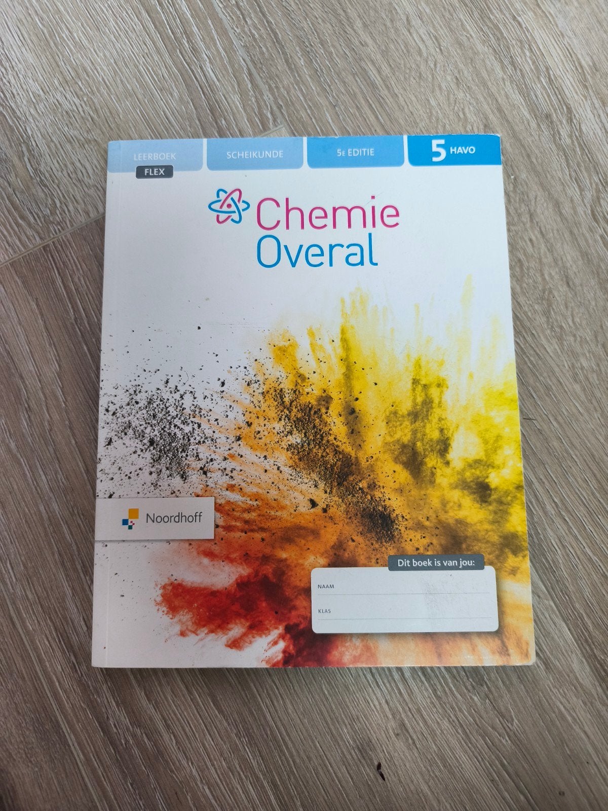 Chemie Overal 5 HAVO - Scheikunde Leerboek 5e editie, Ophalen of Verzenden
