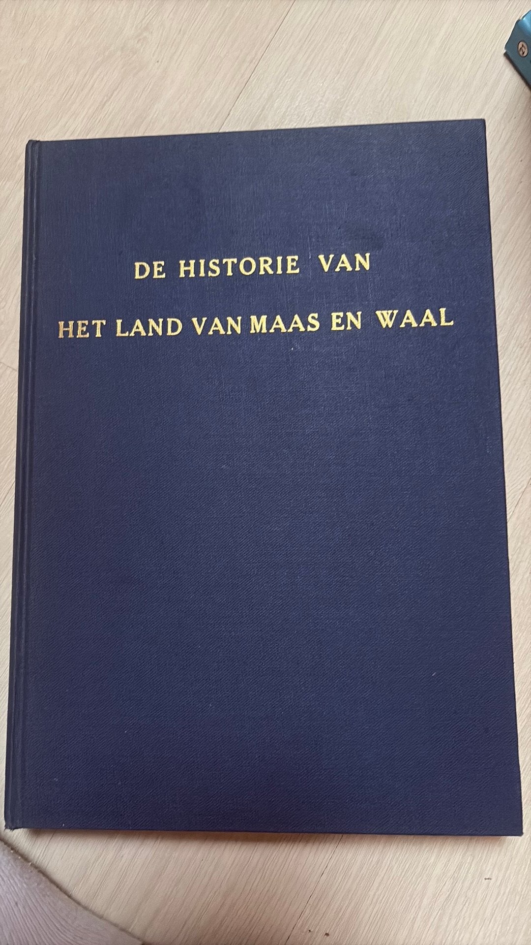 De historie van het land van maas en waal, Ophalen of Verzenden, 20e eeuw of later, Zo goed als nieuw