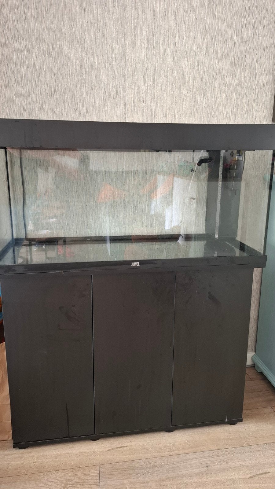 Aquarium + onderkast Juwel Rio 180, Ophalen, Leeg aquarium