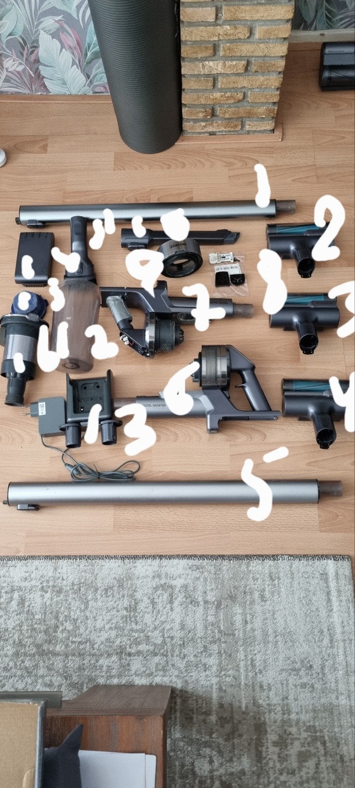 Samsung Jet steelstofzuiger accessoires, Ophalen of Verzenden, Zo goed als nieuw, Reservoir, Steelstofzuiger