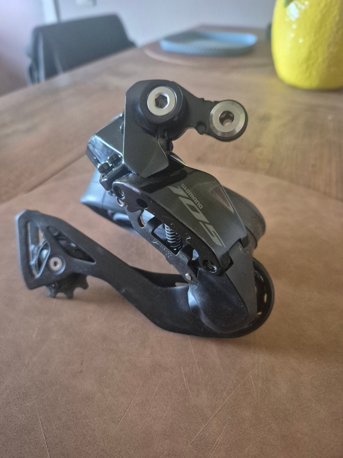 Shimano 105 R7150 di2 Achterderailleur 12 speed, Ophalen, Gebruikt, Derailleur of Ketting, Aluminium