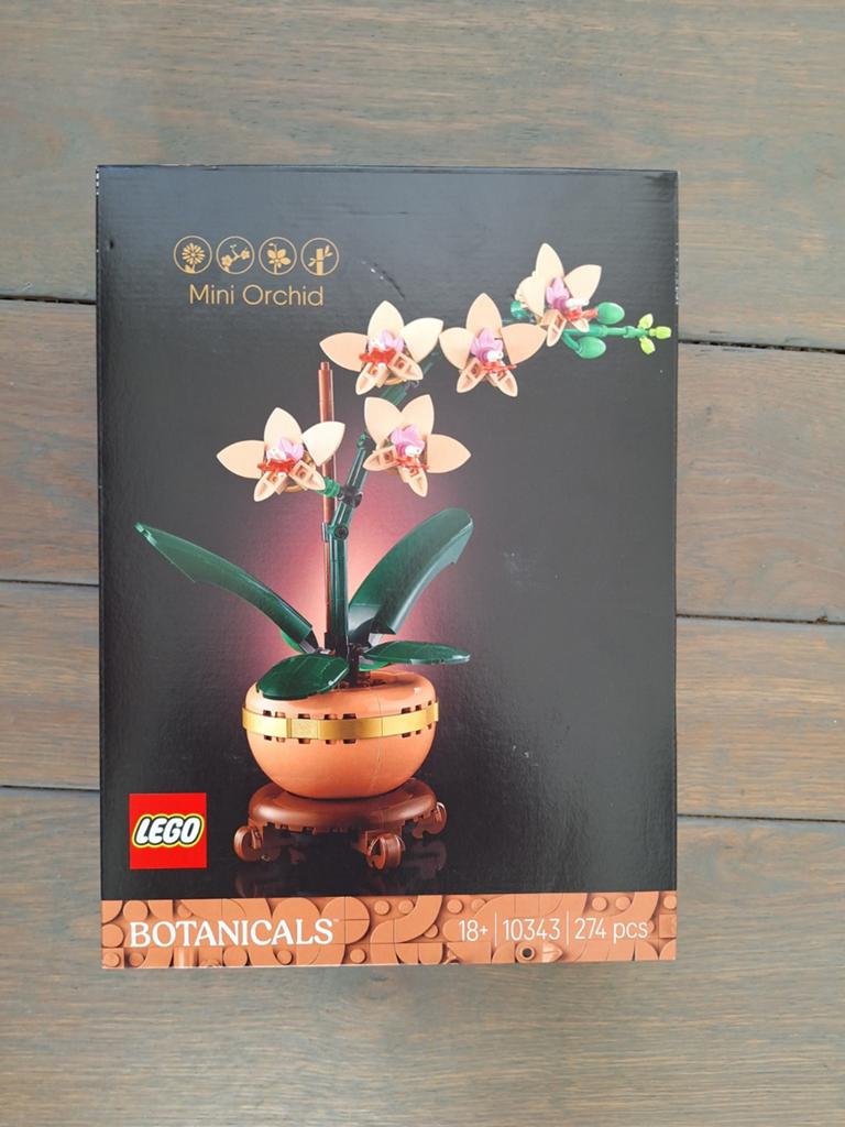 Nieuw 10343 mini orchidee lego botanicals, Overige thema's, Lego, Nieuw, Ophalen of Verzenden