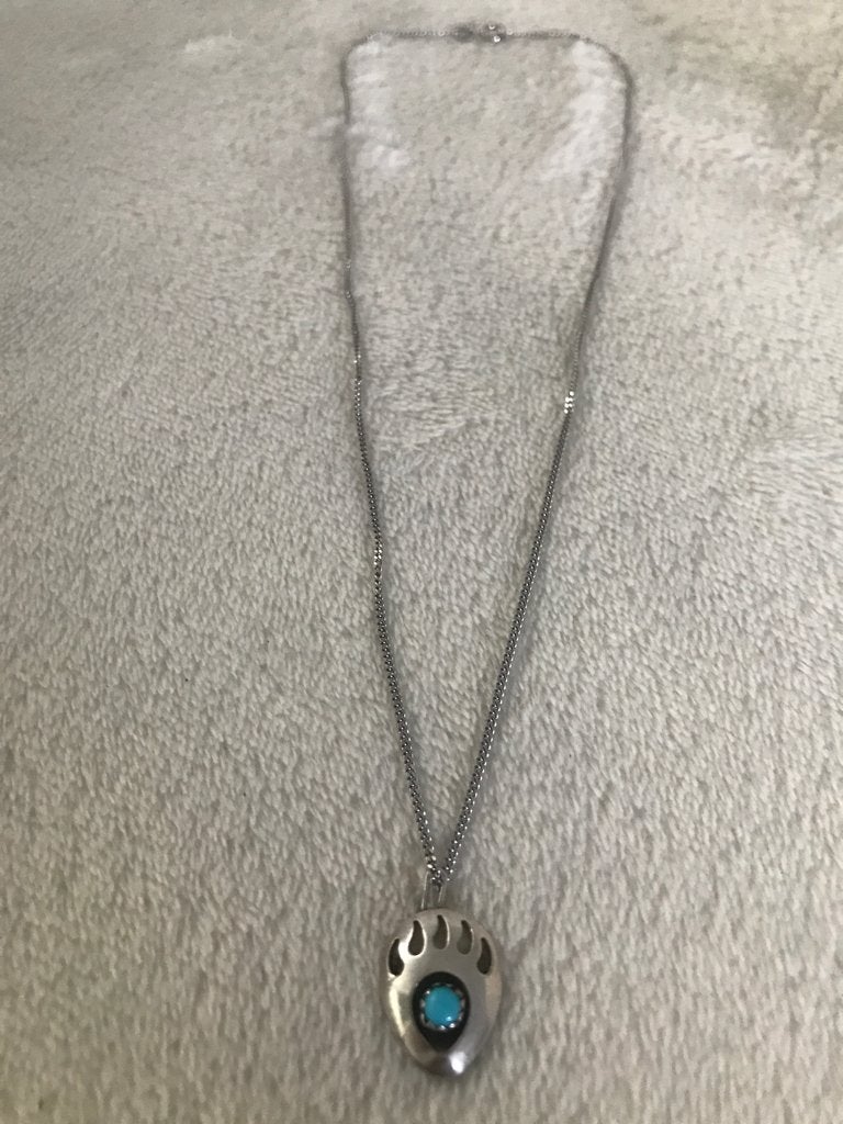 Navajo ketting, Ophalen of Verzenden, Zilver, Overige materialen, Met edelsteen