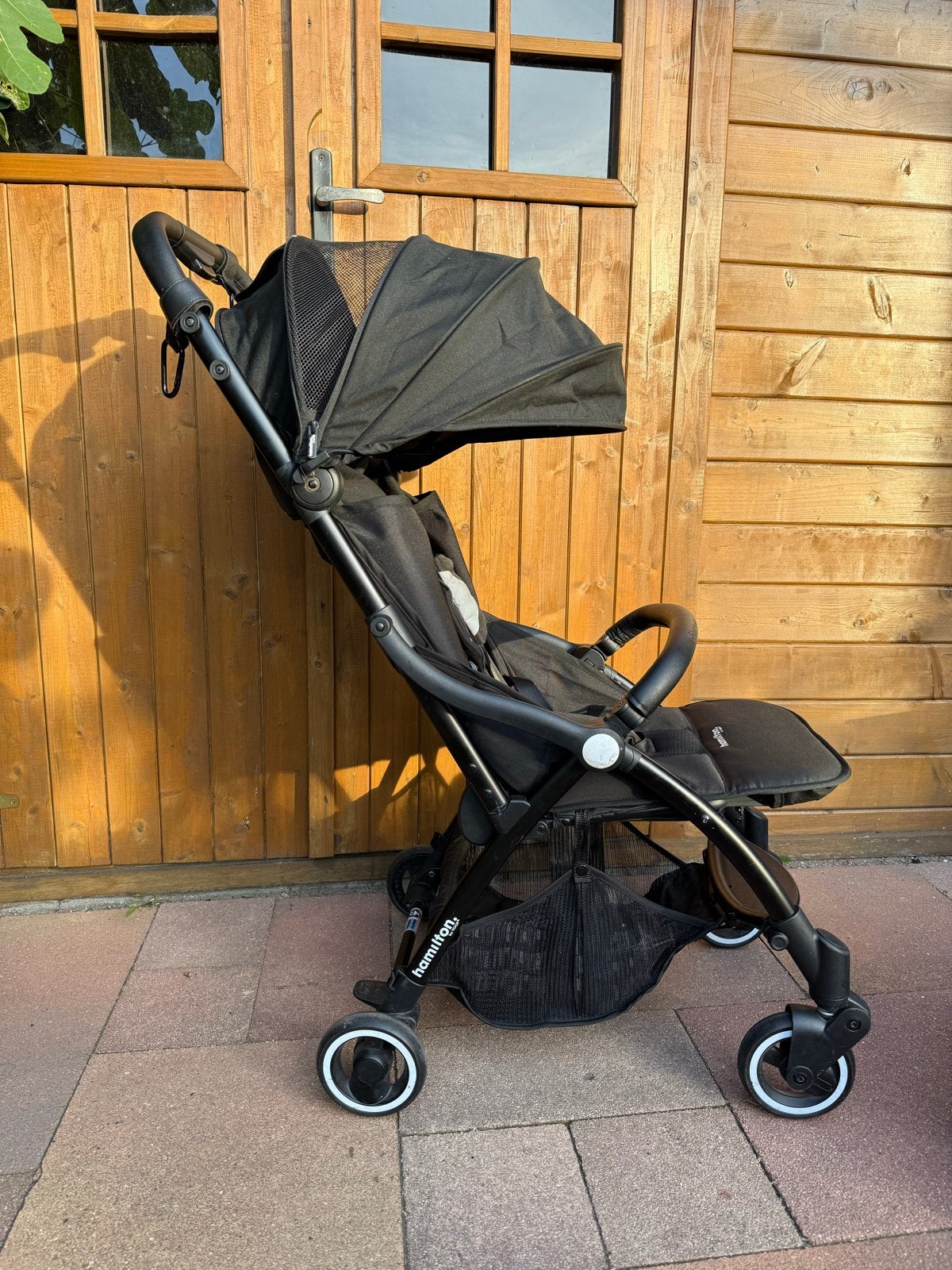 Hamilton kinderwagen, zo goed als nieuw, Ophalen, Zo goed als nieuw, Kinderwagen, Overige merken