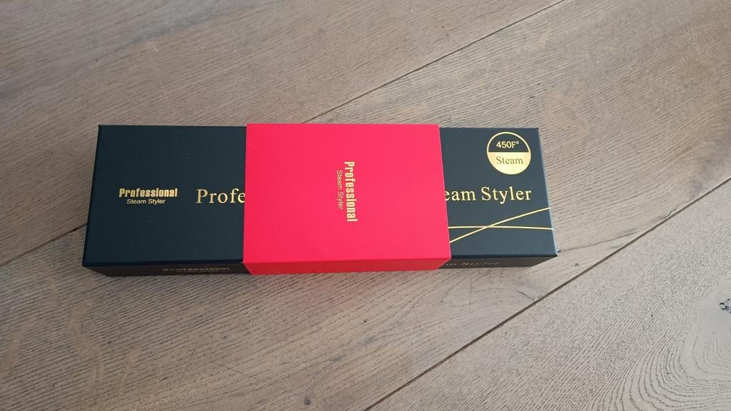 Nieuwe Hair Steam Styler / Stijltang met stoom, Ophalen of Verzenden, Nieuw, Krultang of Stijltang