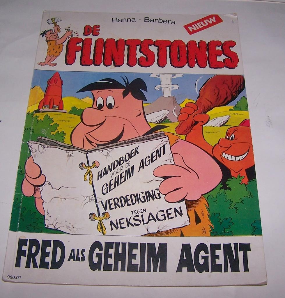 Vintage Fred Flinstone als geheim agent. Izgs., Eén stripboek, Ophalen of Verzenden, Zo goed als nieuw, Hannah Barbera