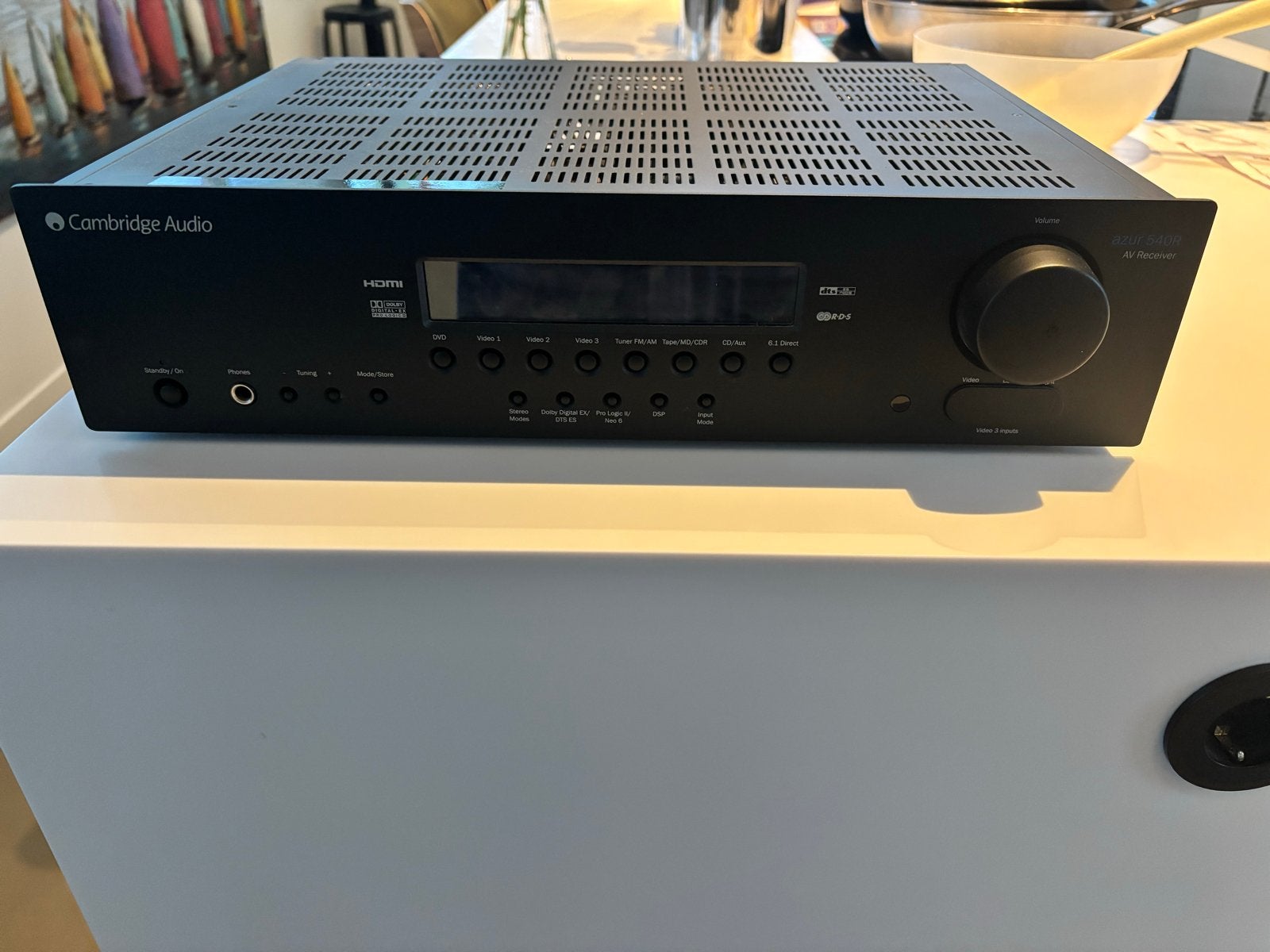 Cambridge Audio Azur 540R rev 3 AV Receiver met afstandsbedi, Gebruikt, 60 tot 120 watt, Ophalen, Overige merken