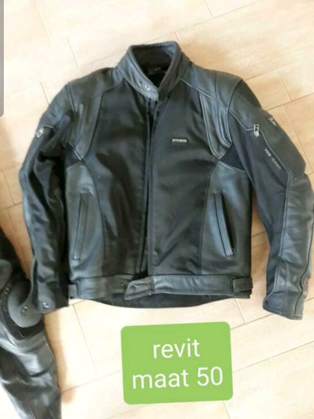 REVI'T CVS leren motorpak 50-52, Revit REV’IT, Ophalen of Verzenden, Tweedehands, Heren
