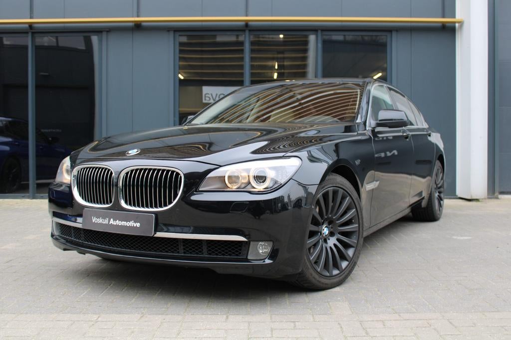 Bmw 750i 2009 zwart v8, Bedrijf, Te koop