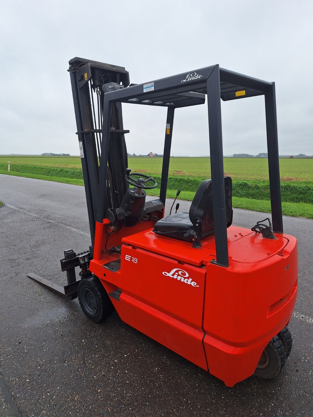 Linde E 18 triplo ff ss HH 5600 mm, Heftruck, Ophalen of Verzenden, 1000 tot 2000 kg, Linde Toyota Hyster Komatsu Nissan jungheinrich Still tcm