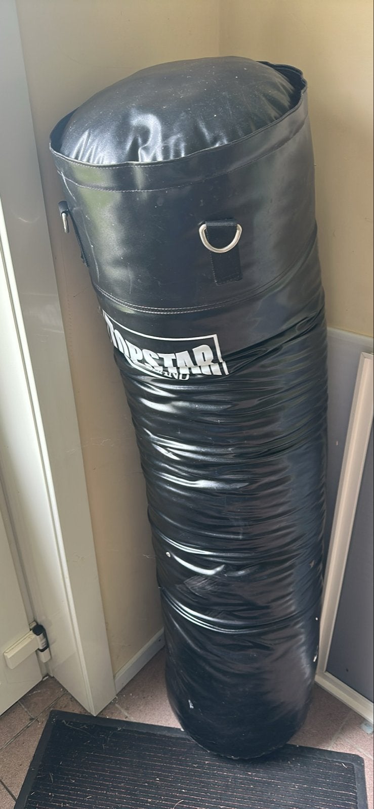 Topstar bokszak - Zwart, Sport en Fitness, Ophalen of Verzenden, Gebruikt, Overige, Vechtsportmateriaal