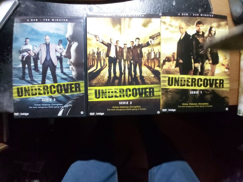 undercover 1  2   en 3, Seizoen 1, Ophalen of Verzenden, Zo goed als nieuw, Drama