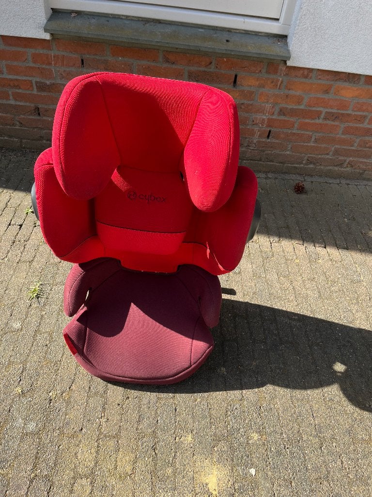 Cybex solution groep 2/3 autostoeltje, 15 t/m 36 kg, Verstelbare rugleuning, Zo goed als nieuw, Isofix