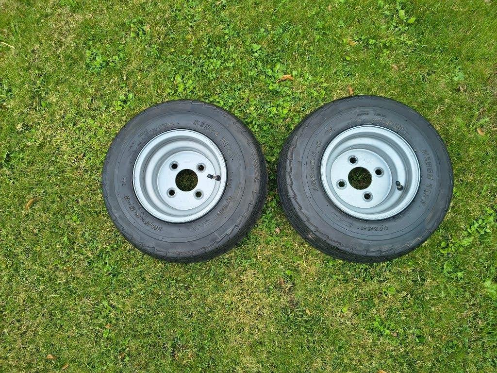 16.5x6.5-8 aanhangerwielen 8 inch, Ophalen, Zo goed als nieuw