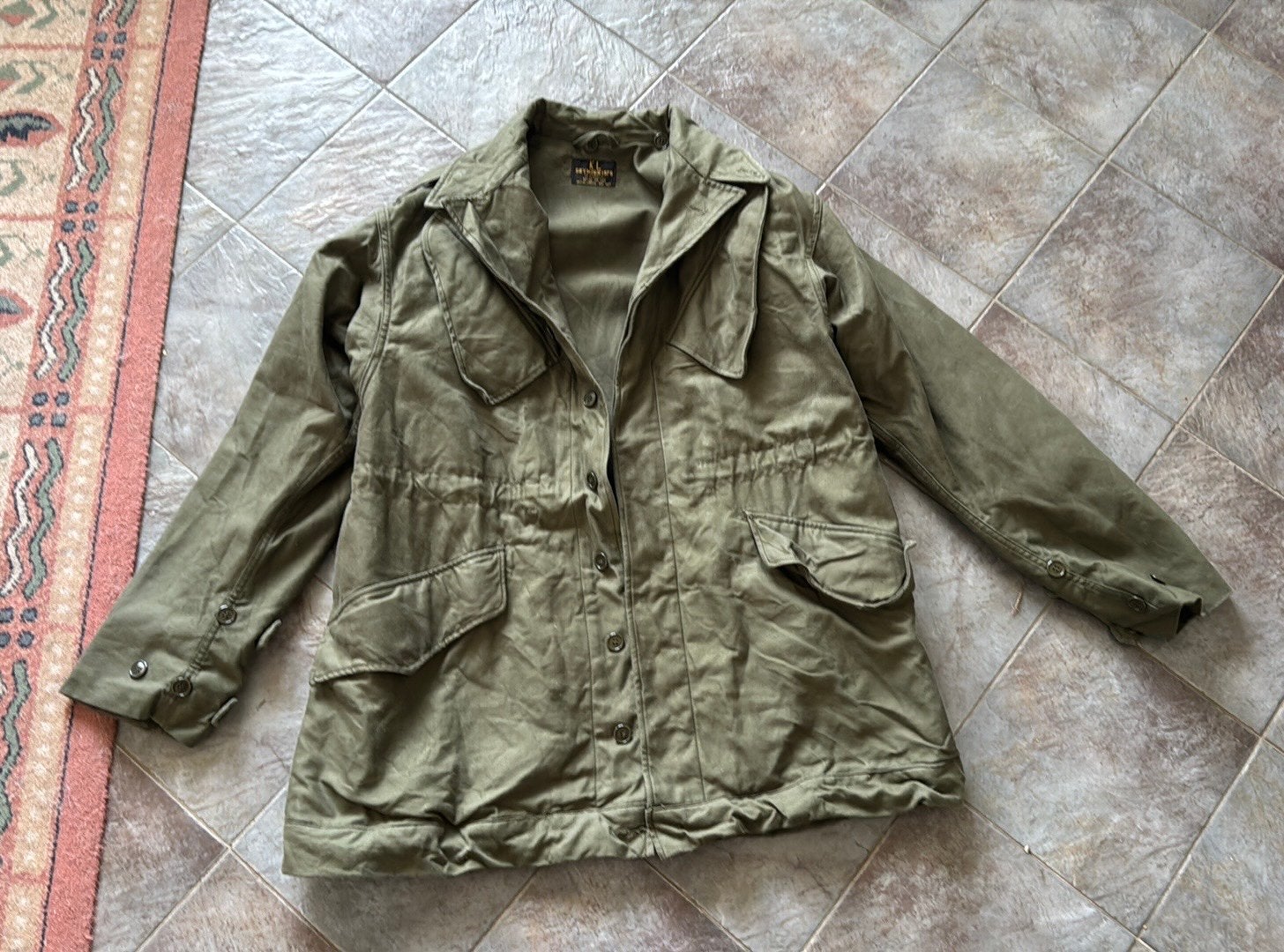Mooie nato jas, Ophalen of Verzenden, Landmacht, Nederland, Kleding of Schoenen