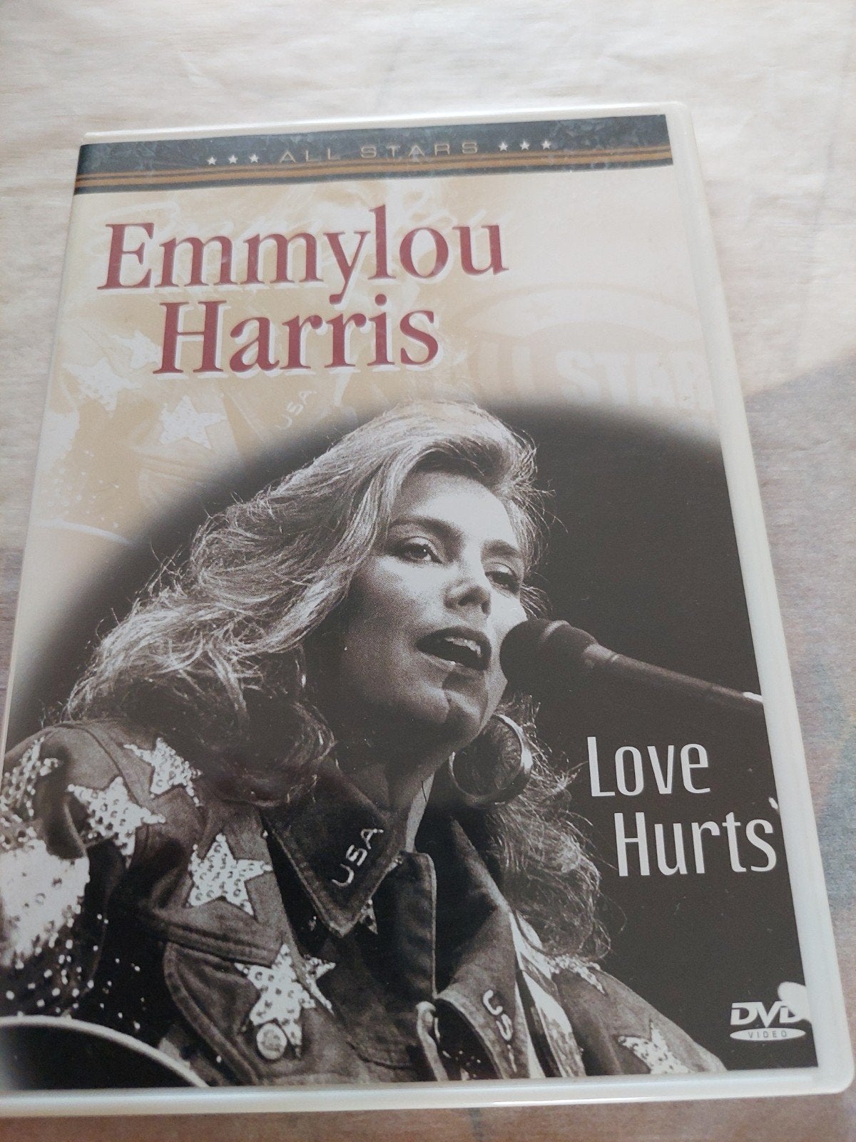 Emmylou Harris - Love Hurts (DVD) - All Stars In Concert, Alle leeftijden, Ophalen of Verzenden, Zo goed als nieuw, Concert