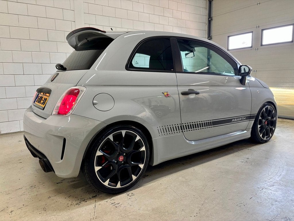 Fiat 500 1.4T-16V Abarth Bj.12|AKRA|175Pk|Schaalstoelen|Xeno, Auto's, Fiat, Voorwielaandrijving, Euro 5, Zwart, 4 cilinders