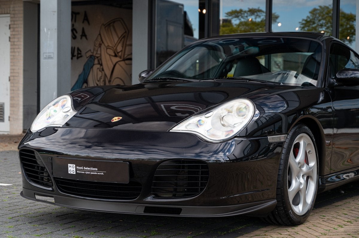 Porsche 911 (996) Turbo (bj 2002), Gebruikt, Overige kleuren, 4 stoelen, Leder