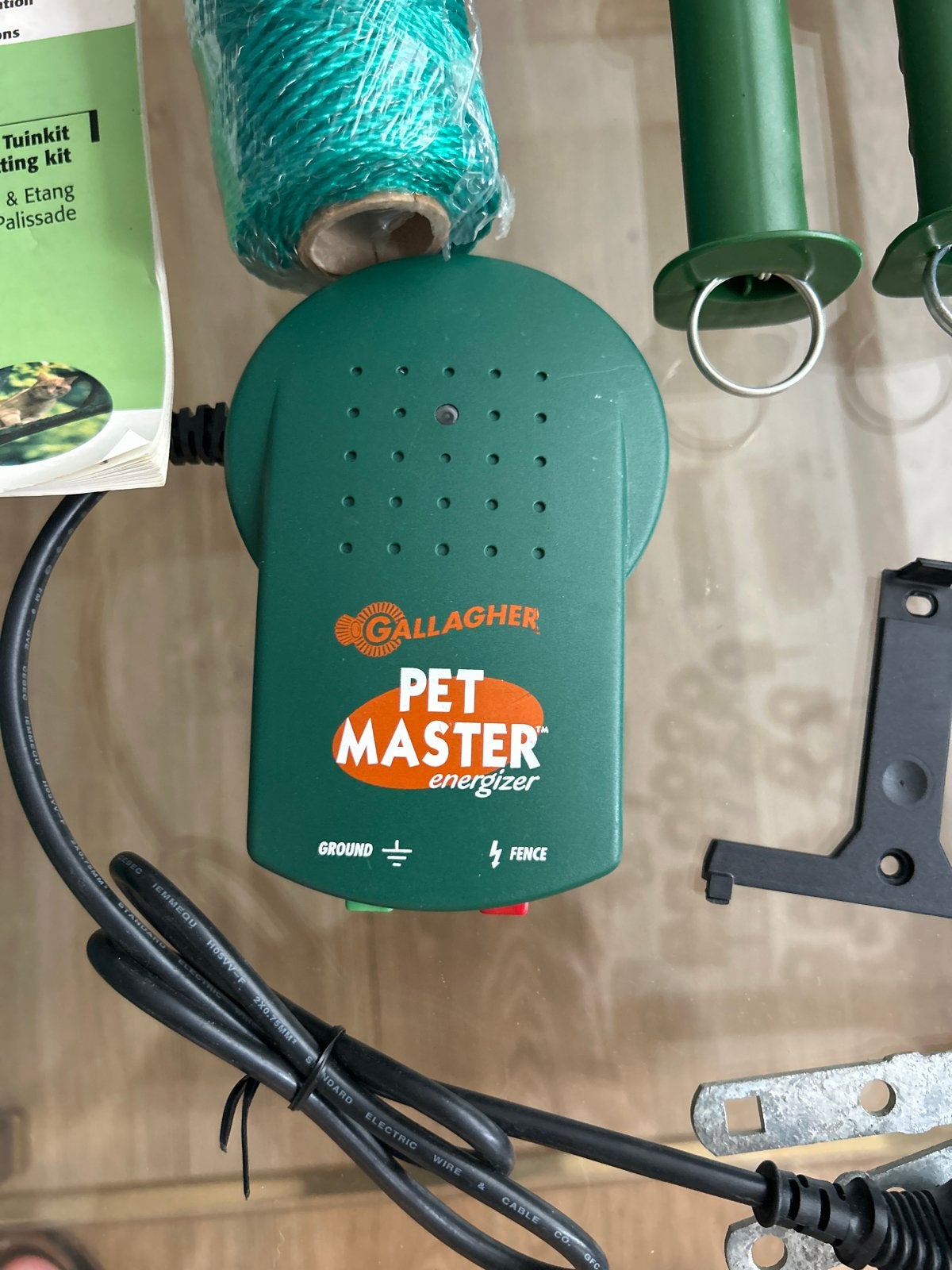 Schrikdraad met apparaat pet master Gallagher, Dieren en Toebehoren, Ophalen