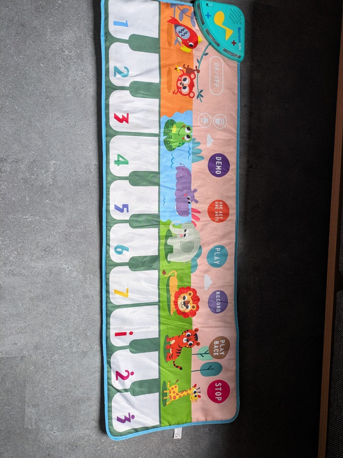 Muziekmat met Dieren en Piano Geluiden, Ophalen of Verzenden, Zo goed als nieuw, Speelkleed, Met geluid