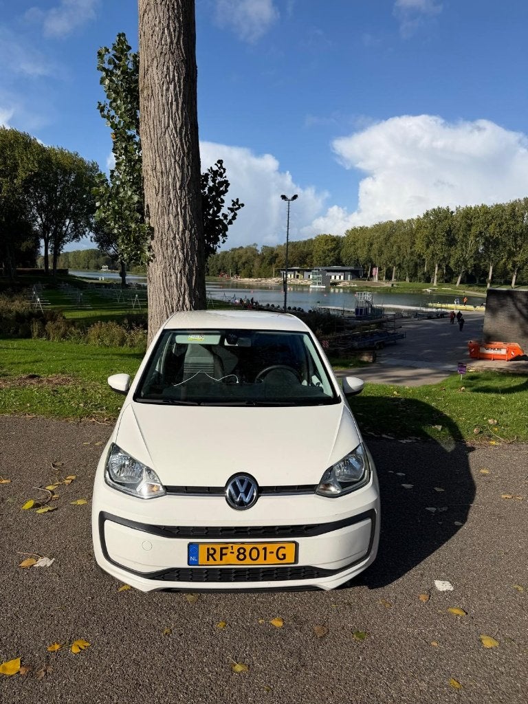Volkswagen up! 1.0 | 5-deurs | Nieuwe APK + banden + remmen, Auto's, Voorwielaandrijving, Stof, Up!, Wit