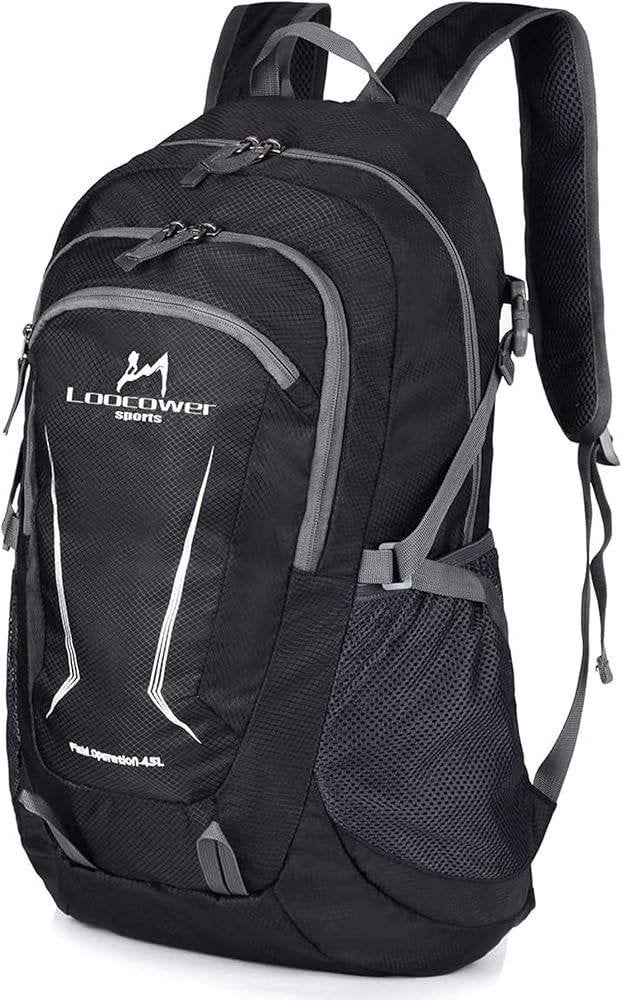 Rugzak 45L, opvouwbaar, waterbestendig met opbergtas (NIEUW), 25 tot 40 cm, Nieuw, Ophalen of Verzenden, Waterdicht