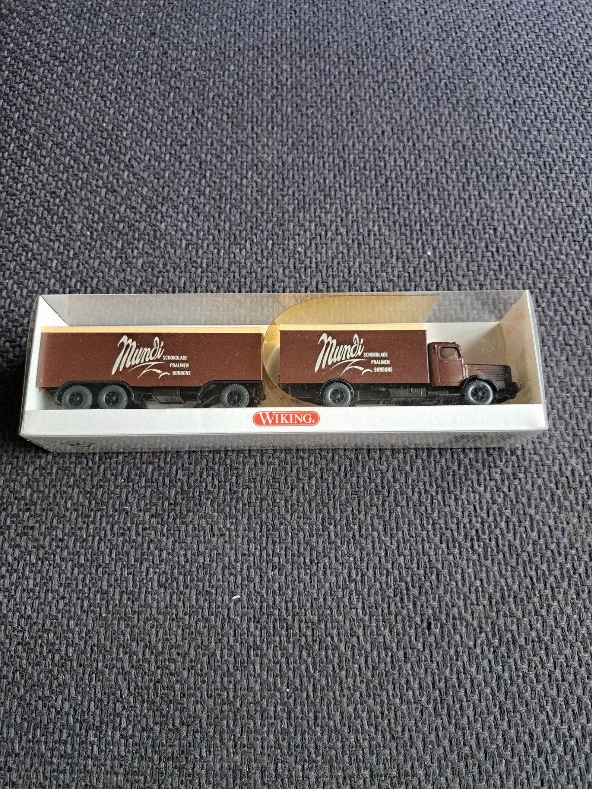 wiking model bussing 8000 "mondi chocolade", Hobby en Vrije tijd, Wiking, West germany, Wiking, Ophalen of Verzenden