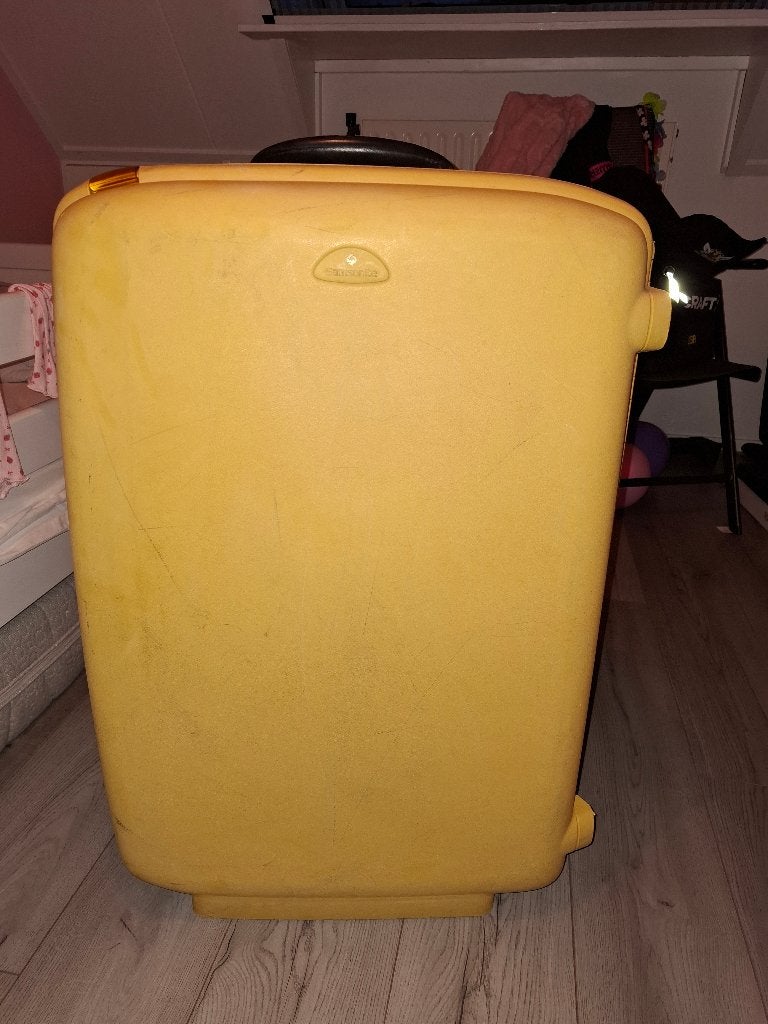 Koffer samsonite, Ophalen, Gebruikt, Hard kunststof, Slot