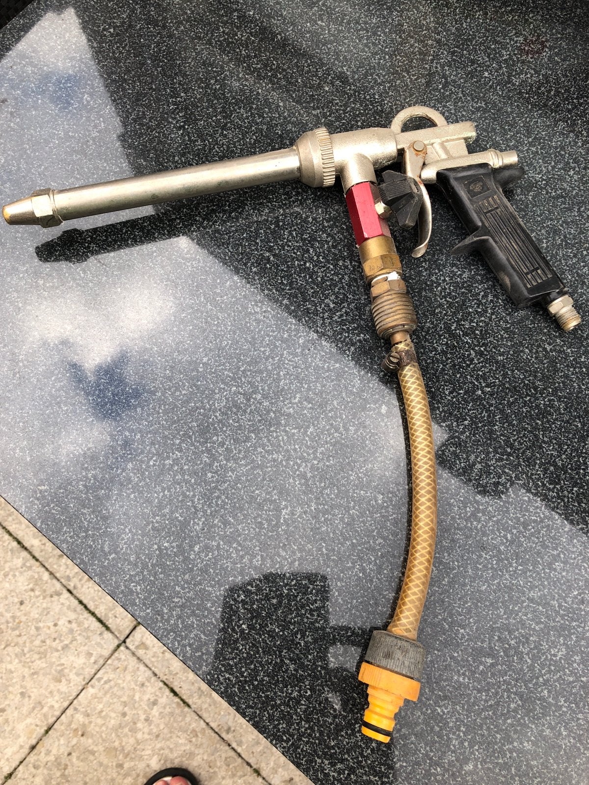 Te koop water lucht pistool, Ophalen, Gebruikt