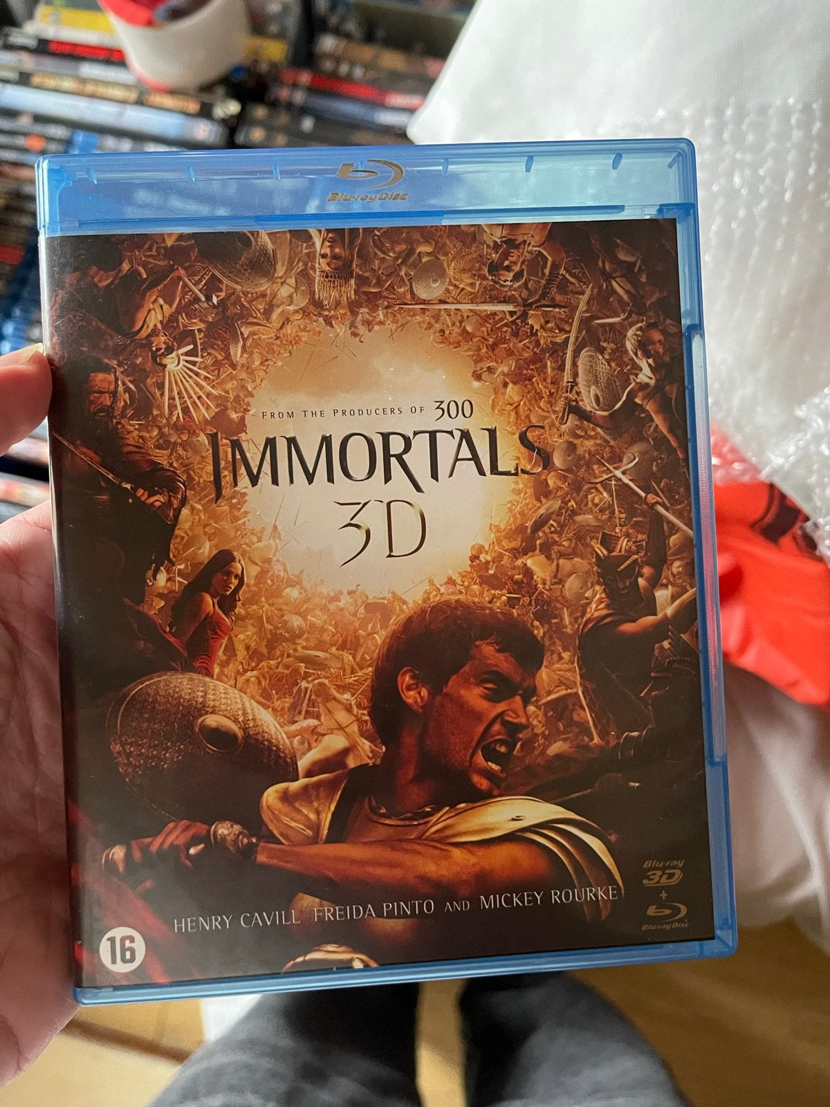 Immortals 3D Blu-ray - Actie/Fantasy film, Vanaf 16 jaar, Nederlands, Film, Actie